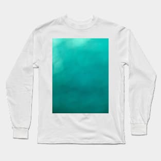 Turquoise frozen lake Long Sleeve T-Shirt